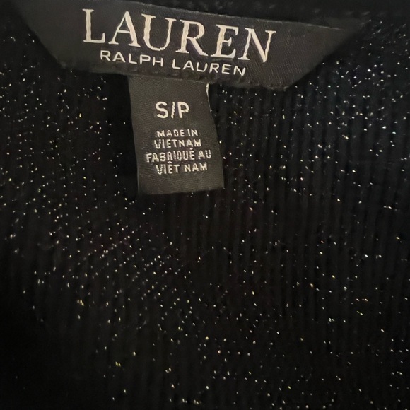 Lauren Ralph Lauren black and gold top - Picture 10 of 11